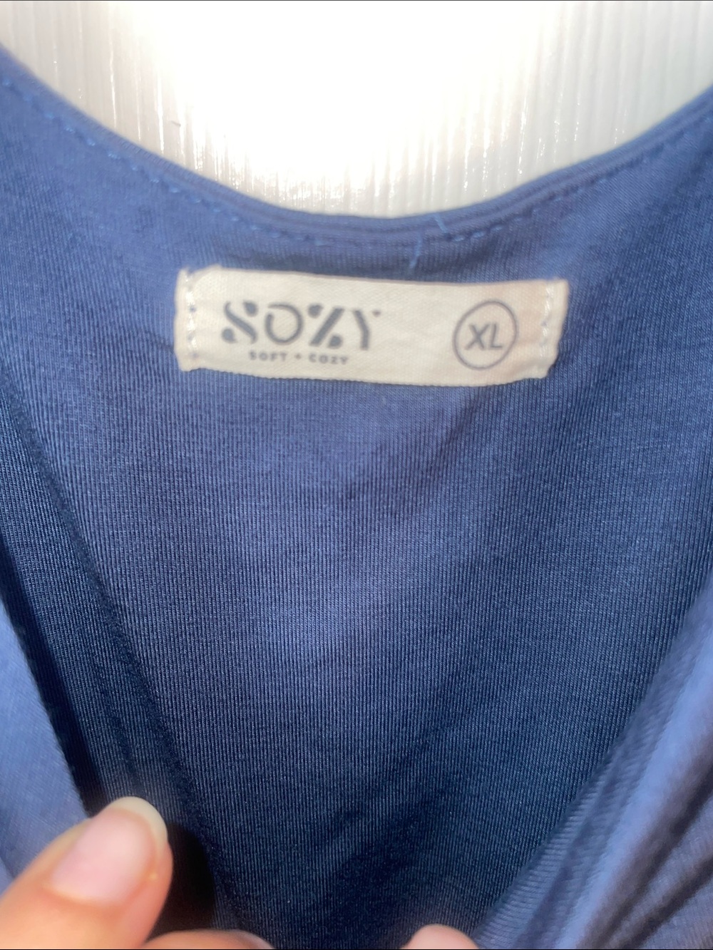 Sozy Slate Blue Sarah Dress - Picture 3 of 4